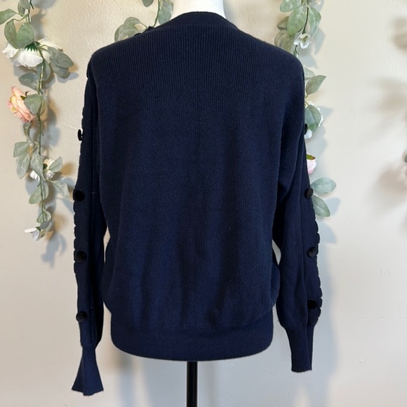 SANDRO Scalloped Sweater - Picture 6 of 8